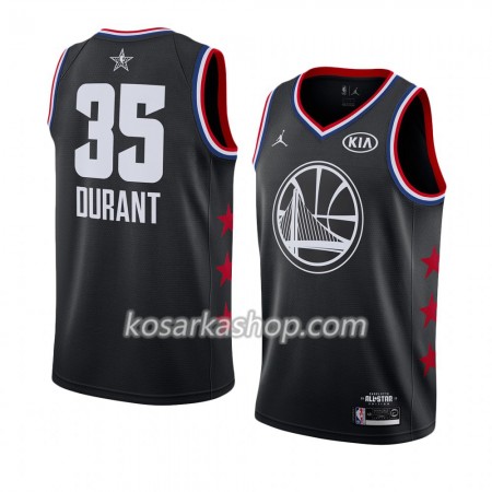 Dres Golden State Warriors Kevin Durant 35 2019 All-Star Jordan Brand Crna Swingman
